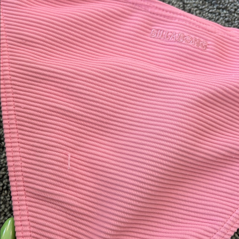 Billabong Pink Ribbed Bikini Set - Picture 4 of 5